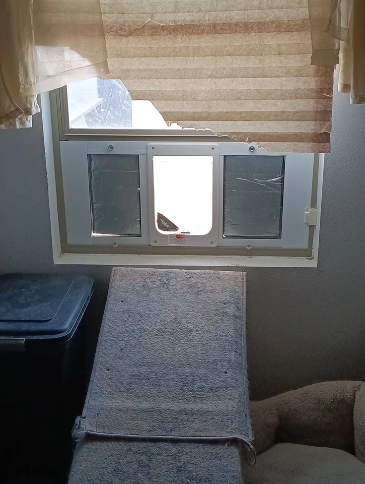 Window Door For Chubby Small Dogs Or Cats - Image 1 of 3