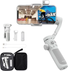 Feiyu VB4SE Kit AI Tracking Smartphone Gimbal Stabilizer for iPhone/Android - Picture 1 of 12