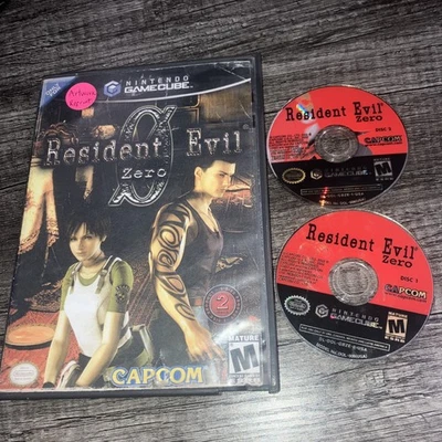 Resident Evil 0 (GameCube, 2002) Sin manual (reimpresión de obras de arte) Foto 1 de 3