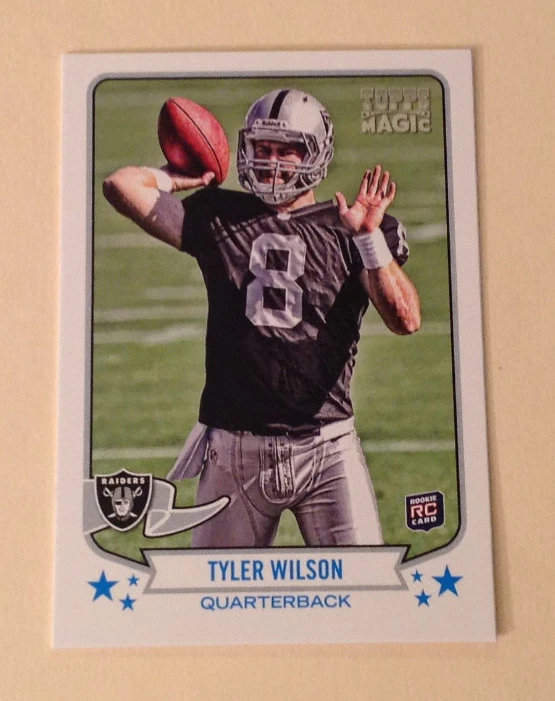 2013 Topps Magic *Mini Rookie* RC #101 TYLER WILSON Raiders/Arkansas - Image 1 of 1