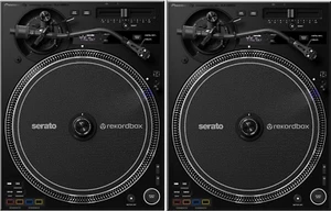 Pair Units 2x Pioneer DJ PLX-CRSS12 Direct Drive DJ Turntable DVS PLXCRSS12 PSL - Picture 1 of 15