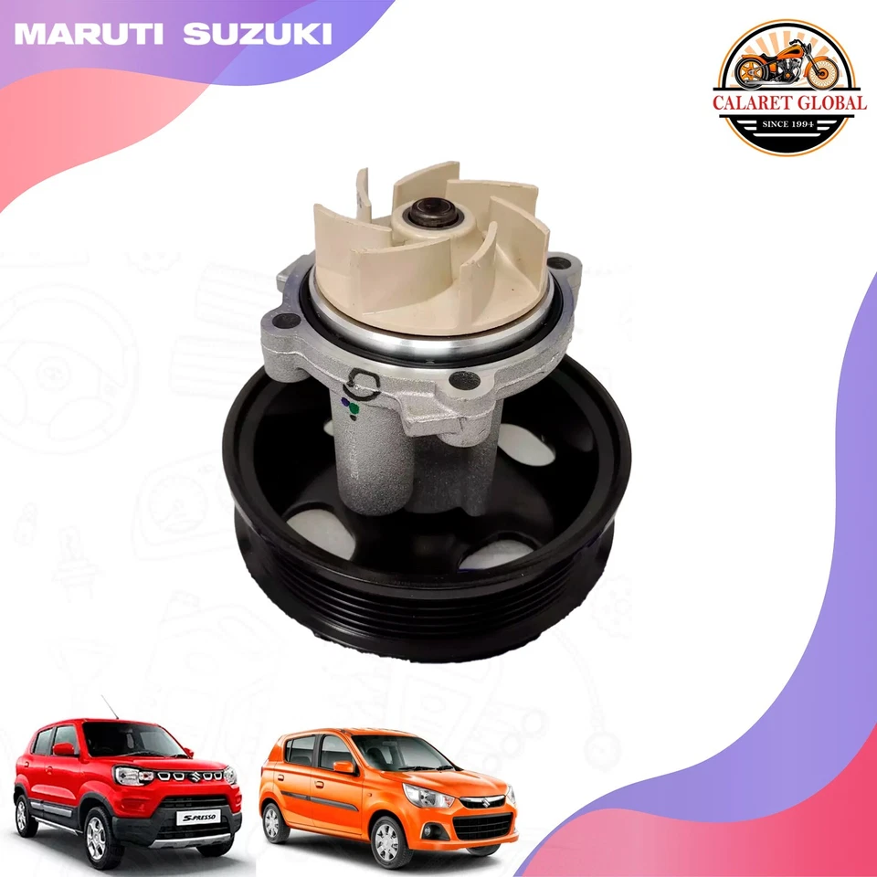 for maruti suzuki vitara brezza 2016-2019 swift water pump assembly 17400M86J31 - Image 1 of 4