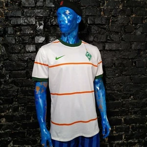 Werder Bremen Jersey Player Issue Away shirt 2009 - 2010 White Nike Mens SZ XL - Picture 1 of 12