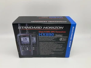 Standard Horizon HX890NB Ręczny niebieski pływający nadajnik-odbiornik GPS klasy H DSC - Zdjęcie 1 z 2
