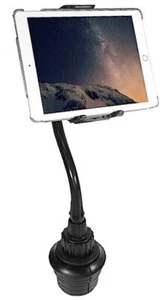 Cup Holder Tablet iPad Cup Holder Car - 12" Flexible Gooseneck iPad Car Mount - Picture 1 of 8