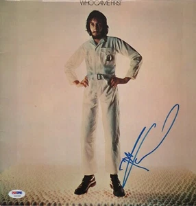 PETE TOWNSHEND : "THE WHO" ICONIC MUSICIAN SINGER-SONGWRITER SIGNED ALBUM PSA - Picture 1 of 3