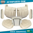 For Chevy Suburban 99-02 Front Bottom & Lean Back Seat Cover & Foam Cushion Tan