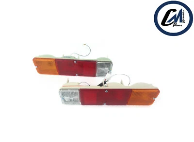 COPPIA FARO FANALE POSTERIORE PER SUZUKI SJ413 SJ INFERIORE FANALINO PARAURTI - Immagine 1 di 4