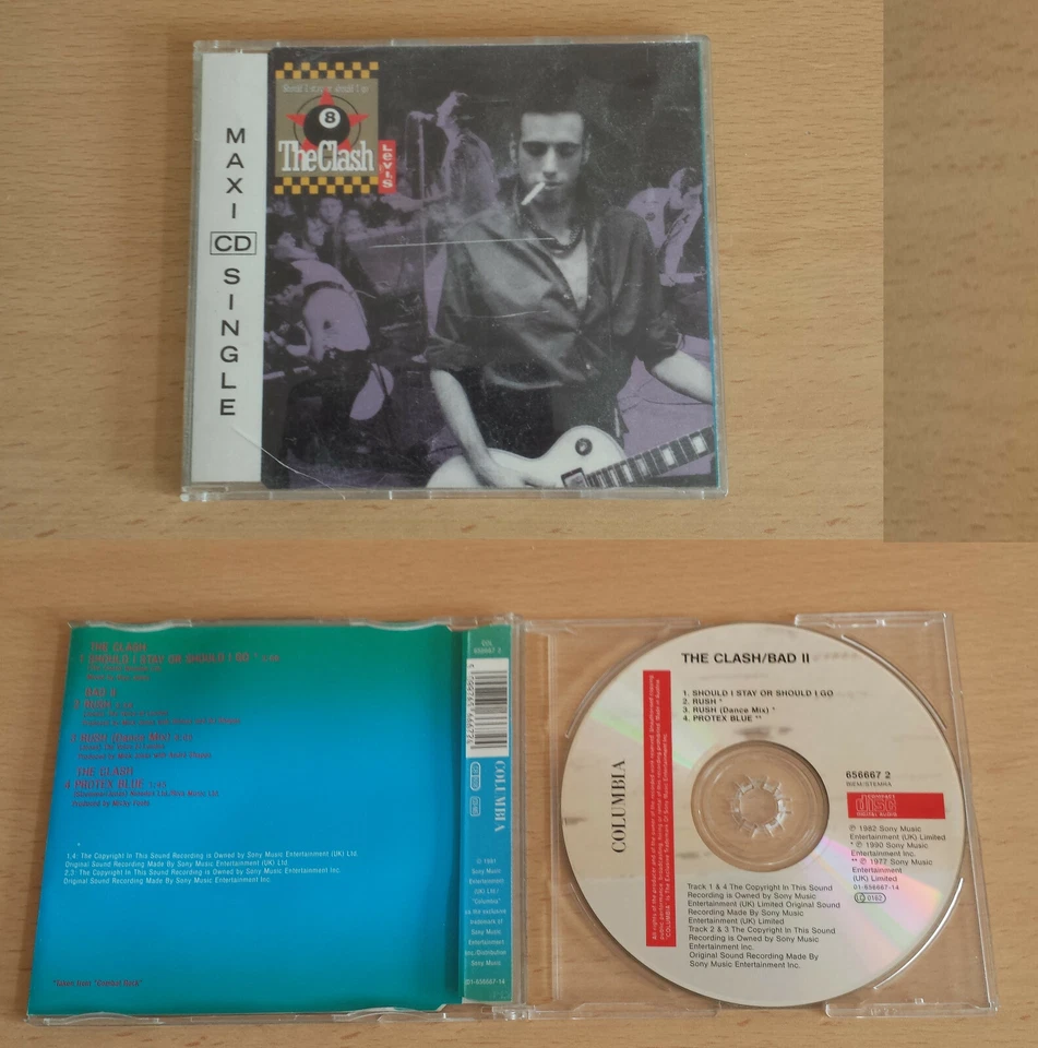 THE CLASH Should i stay or should i go (Maxi CD) ---- 4 Songs - Bild 1 von 1