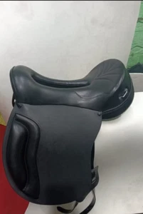 Endurance Sitz Sattel 17" auf Farbe schwarz auf Drum Dye Finish - Bild 1 von 4