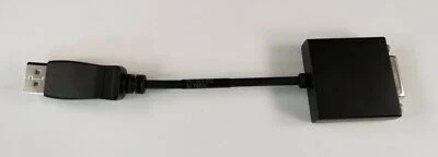 NVidia DisplayPort DP to DVI DVI-D Female Cable Adapter 1080p - Image 1 of 4