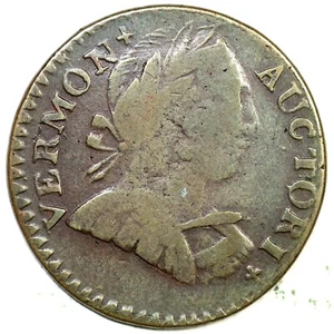 Moneda de cobre colonial Vermont 1788 RR-24 R-3 - Imagen 1 de 2