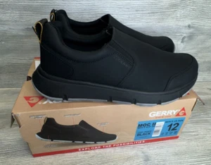 Gerry Moc II 1809632 Sneakers Uomo 12 Core Nero Pelle Scarpe Casual Slip On - Foto 1 di 4