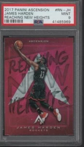 2017 James Harden " Ascension " Mint 9 Card - Picture 1 of 1