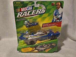 NASCAR Racers Flyer Steve Sharp Unlimited Series Car 808 Figure & Rescue Racer