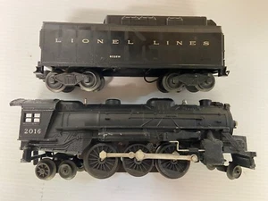 Lionel Postwar 2016 Locomotive w/6026w Whistle Tender. TESTED EX! VIDEO!! - Picture 1 of 13