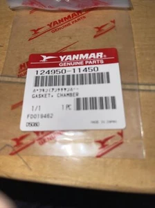 YANMAR MARINE OEM GENUINE COPPER GASKET,CHAMBER;P/N 124950-11450. - Picture 1 of 4