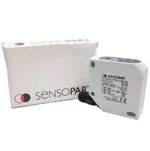Sensopart FT 50 RLH-PSVL4, Laser Sensor, M12 Male 4-Pin, PNP 10-30VDC, 150mm Max - Picture 1 of 6