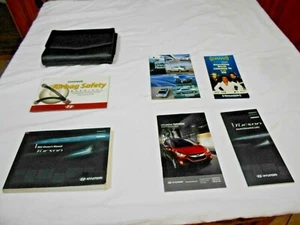 2011 HYUNDAI TUCSON OWNER'S MANUAL 6 PC SET & BLACK HYUNDAI CASE. VERY CLEAN - Picture 1 of 5
