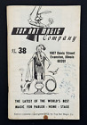 1971 Vintage MAGIC TRICK Catalogue No 38 TOP CHAPEAU Magic Company LIVRET Catalogue Années 70