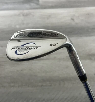 Pure Spin Diamond Face 52* Approach Wedge Steel Shaft Good Grip - Image 1 of 4