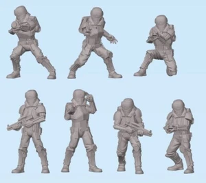 Star Wars Legion Miniatures - Imperial Combat Assault Tank Troops - Picture 1 of 4