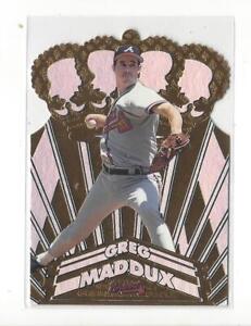 1998 Pacific Gold Crown Die Cuts #2 Greg Maddux Braves