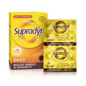 Supradyn Daily Multivitamin For Immunity & Energy 150 Tablets for Men Women - Picture 1 of 8