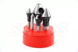 60 Degree HSS Zero Flute Countersinks & Deburring Tools NEW P} - Picture 1 of 3