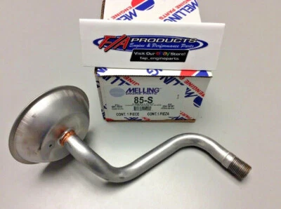 AMC Jeep 260 To 401 V8 Engines Oil Pump Pickup Tube With Screen Melling 85-S - Image 1 of 4