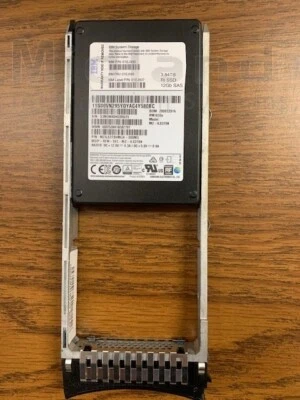 IBM ACN1 3.84TB 12 Gb SAS SSD 2.5" Flash Drive 2078 V5000 01EJ599 see condition - Image 1 of 3