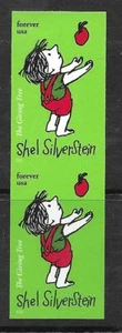 Scott #5683a IMPERFORATE (NO DIE-CUT) Silverstein Giving Tree Vertical Pair, MNH - Bild 1 von 1