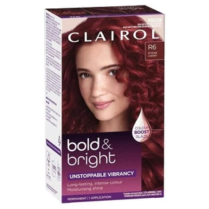 Clairol Bold N Bright Shade R6 Intense Cherry INTENSE COLOUR MOISTURIZING SHINE - Picture 1 of 3