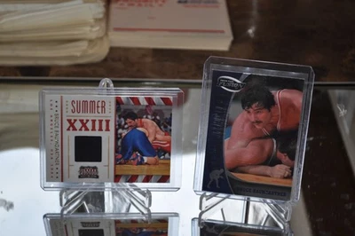 Panini Americana 2012 juegos de verano #5 Bruce Baumgartner reliquia en color #68/499 Foto 1 de 2