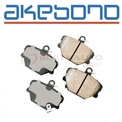 Akebono EURO Front Disc Brake Pad Set for 2008-2016 Smart Fortwo - Braking wa - Image 1 of 4