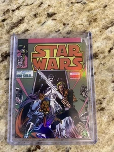 2024 Masterwork Star Wars #MC-20 Star Wars #71 May 1983 Comic Cover Foil 169/299 - Picture 1 of 3
