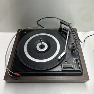 BSR Vintage Plattenspieler ohne Sockel - nur Teile mit Stapelspindel voll lesen - Bild 1 von 5