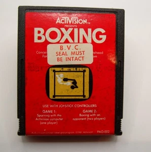 Atari 2600 - Boxing Cartridge - Picture 1 of 7