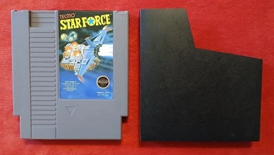 Star Force (1987) Nintendo Entertainment System NES Authentic Cleaned & Tested - Image 1 of 4