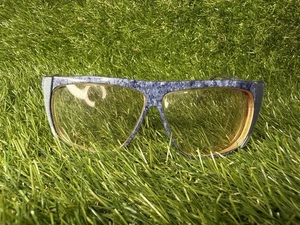 Vintage Fendi Eyeglasses Frames Blue Acetate 70s 80s 90s - Bild 1 von 14