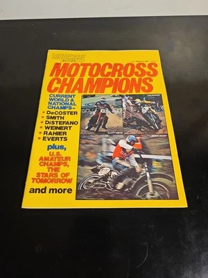 1976 Motocross Action Magazine MX Champions Special Edition DeCoster Smith AHRMA - Image 1 of 4