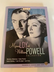Myrna Loy and William Powell Collection 5-DVD Set TCM Spotlight VG-LN Case Wear - Picture 1 of 17