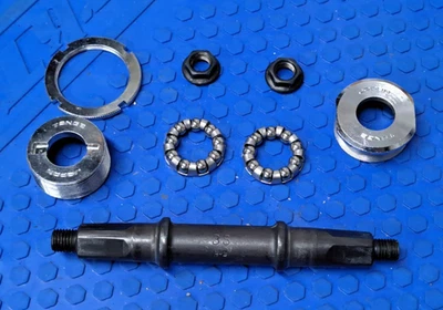 Vintage Tange Japan Square Taper Bottom Bracket - 68mm | 124mm | B1.37x24 | 3S - Image 1 of 4