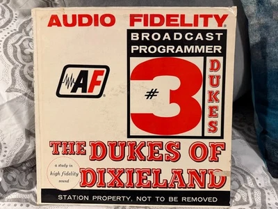 Jazz LP Dukes of Dixieland AF Broadcast Programmer #3 Audio Fidelity AFBP-3 12" — 第 1/4 张图片
