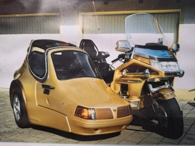 Honda Gold Wing GL1500 SE mit Seitenwagen und Anhänger - Bild 1 von 4