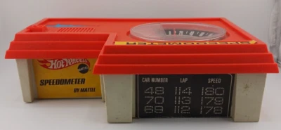 VINTAGE MATTEL HOT WHEELS 1969 REDLINE & SIZZLERS ERA SINGLE LANE SPEEDOMETER - Image 1 of 4