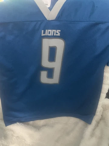 Lions MATTHEW STAFFORD #9 NFL NIKE Jersey Youth Kids Boys (L-LG-LARGE 14/16) Cover