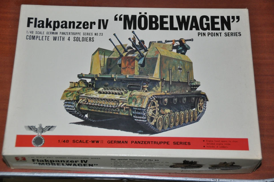 BANDAI - Flakpanzer IV 'Mobelwagen' Scala 1/48 - Immagine 1 di 1