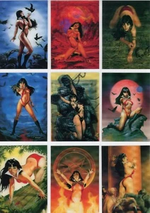 Breygent Vampirella Serie 1 2011 conjunto completo de 15 tarjetas 3D inserciones lenticulares - Imagen 1 de 2