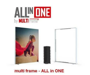 mobile Messewand 2x2,5m - zerlegbar - in Koffer - Pressewand - Fotohintergrund - Bild 1 von 7